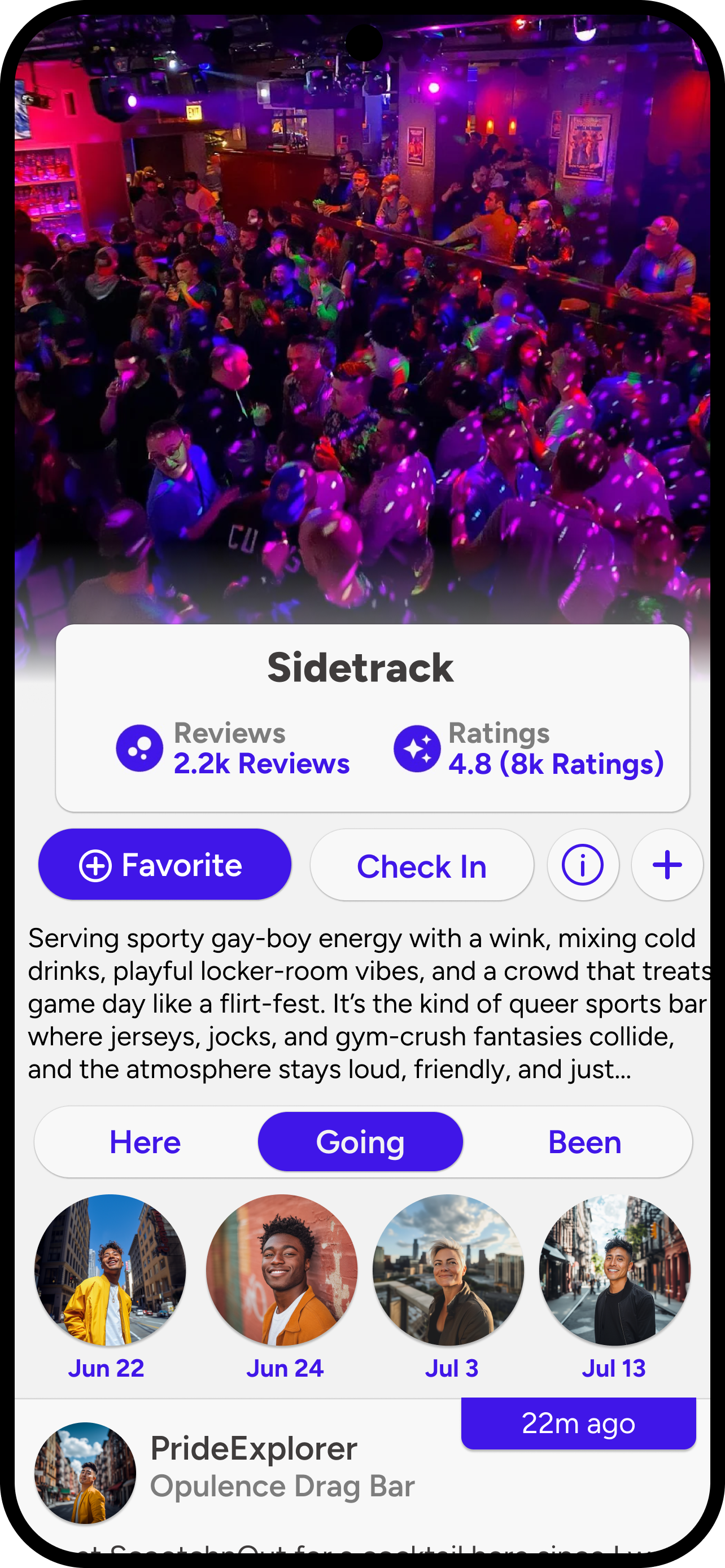 Discover local venues and bars